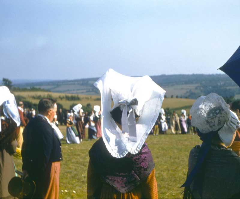 Pardon de Saint Roch 1955 : bénédcition des moissons