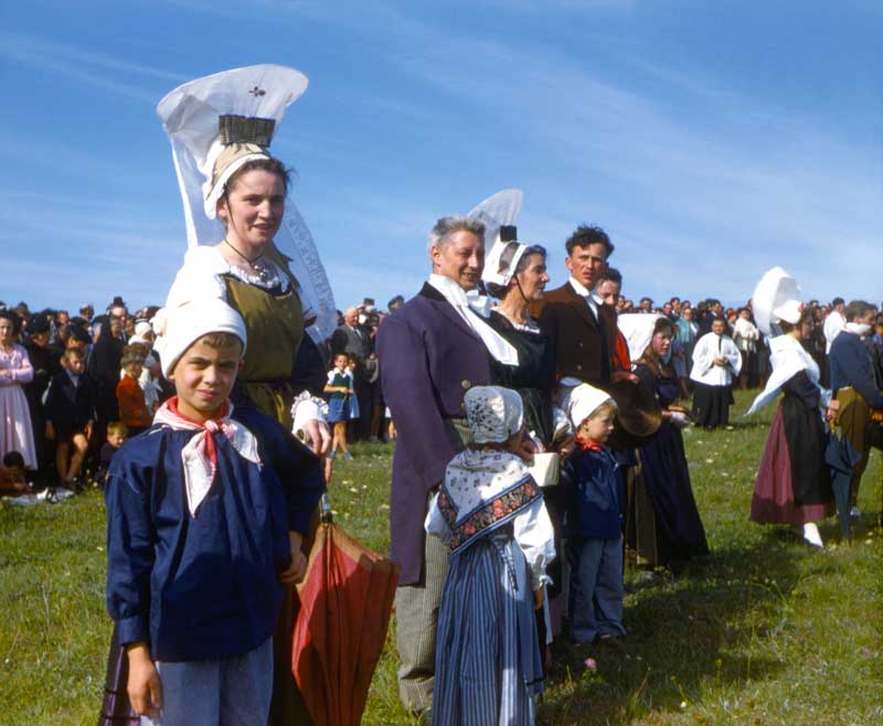 Pardon de Saint Roch 1956 : bénédiction des moissons